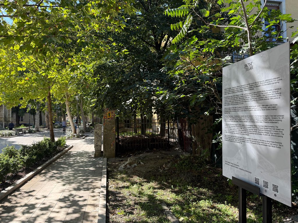 Turistička zajednica Grada Mostara postavila prve informativne table na lokalitetima od izuzetnog značaja