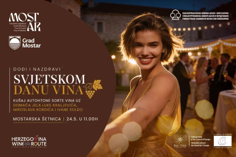Obilježavanje Svjetskog dana vina u Mostaru uz promociju hercegovačke vinske priče