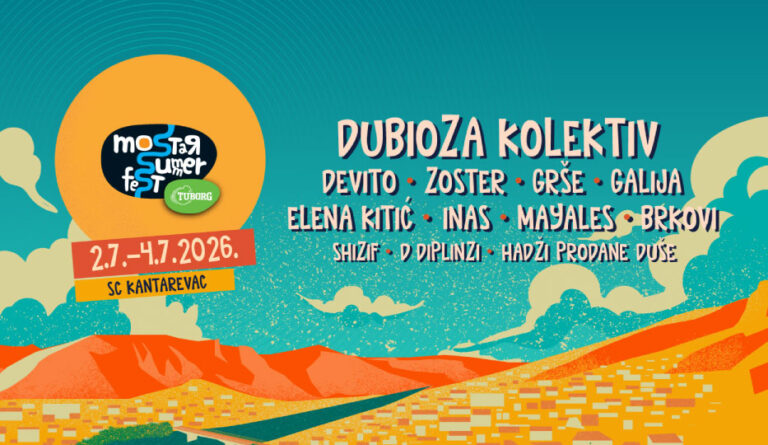 Mostar Summer Fest 2026: Tri dana vrhunske glazbe, energije i ljetne atmosfere